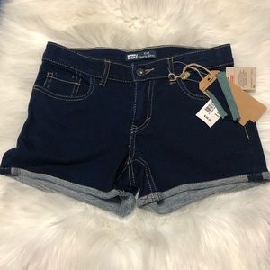 NWT Levi’s 12 girls regular knit shorty short
